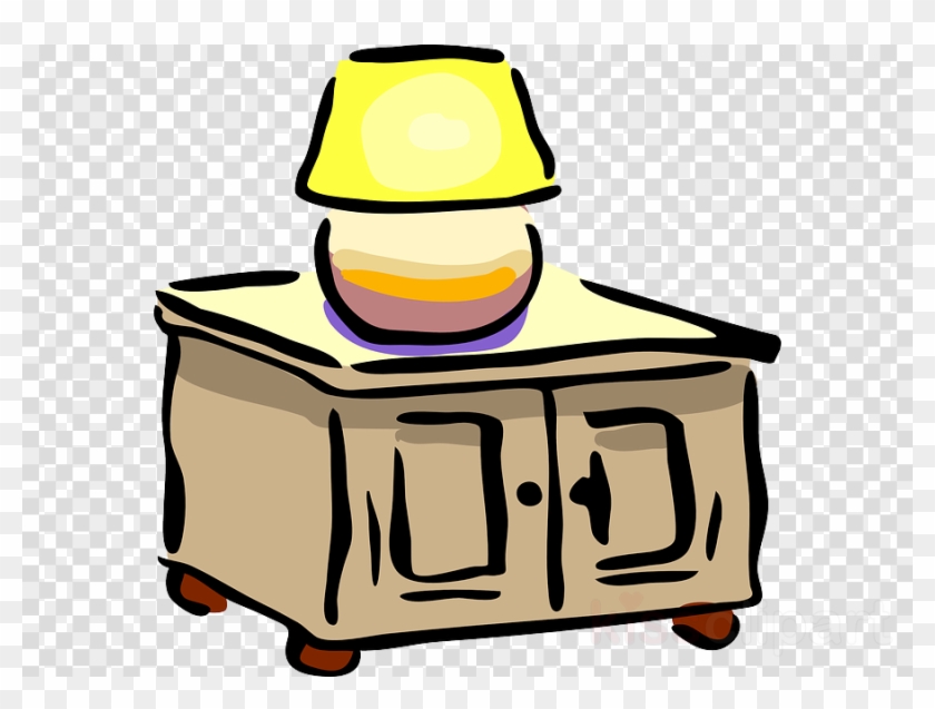 Nightstand Clipart Bedside Tables Clip Art - Mockup Laptop Tablet Smartphone #1438274