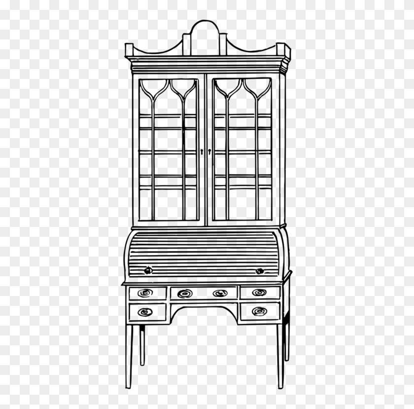 Table Secretary Desk Computer Icons - Clip Art #1438294