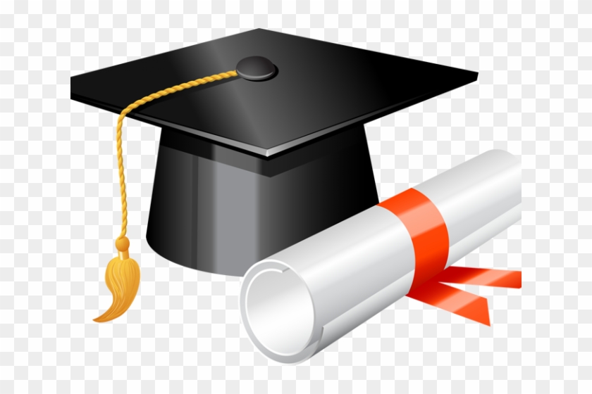 Graduation Day Cap - Graduation Cap And Diploma Png #1438335