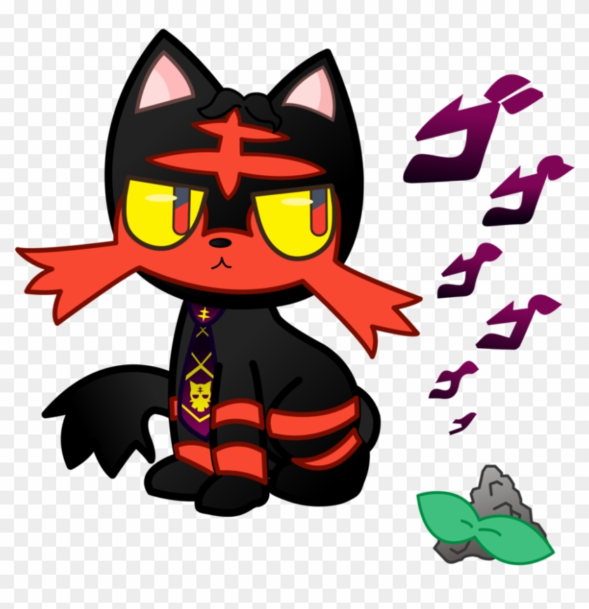 Pokemon Clipart Litten - Pokemon Litten Png Hd #1438384