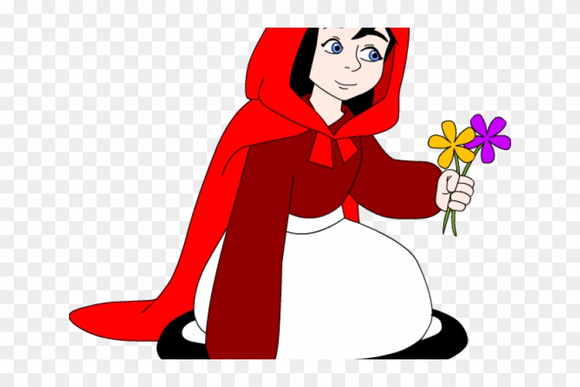 Red Riding Hood Clipart Transparent - Big Bad Wolf #1438610