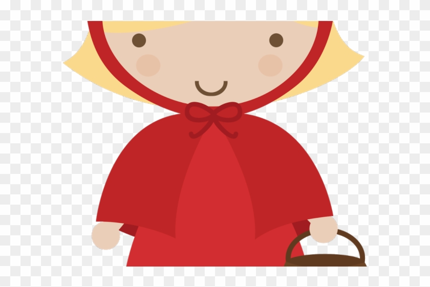 Red Riding Hood Clipart Storybook Character - Little Red Riding Hood #1438611