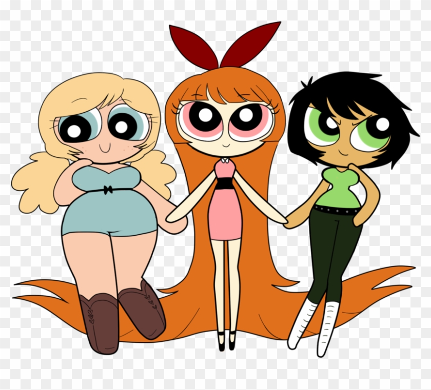 Pin By Nova On Power Puff Girls - Powerpuff Girls Bubbles Thicc #1438640