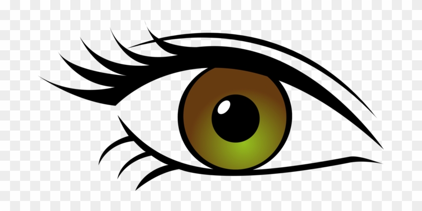 Eye Color Computer Icons Eyelash Human Eye - Green Eyes Transparent Background #1438685