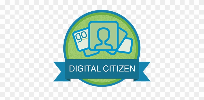 Students Earn The Digital Citizen Badge By Completing - Digital Citizenship Badge #1438757