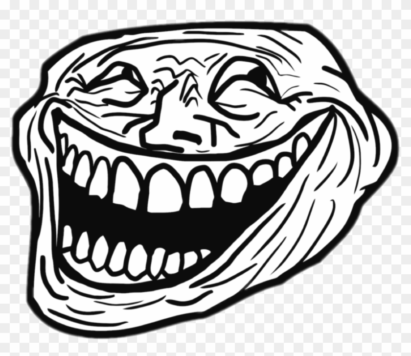 Troll Trolling Trollface Face Memefreetoedit - Troll Face #1438812