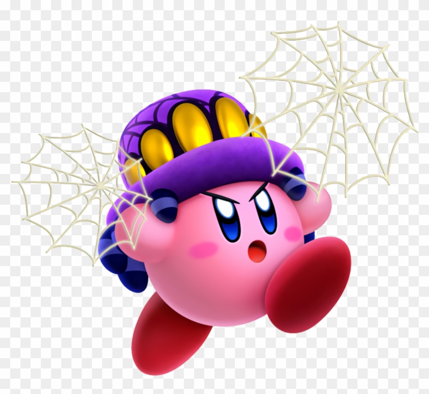 Image Black And White Kirby Wiki Fandom Powered By - Kirby Star Allies Spider Kirby #1438856