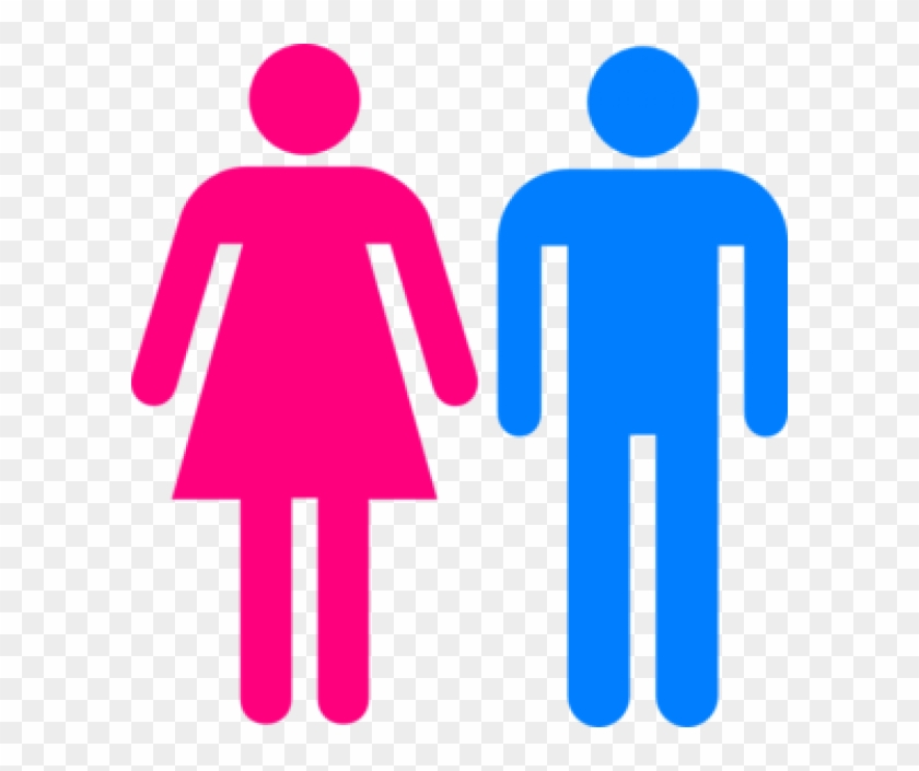 Clipart Bathroom Logo - Man Woman Icon Png #1438926
