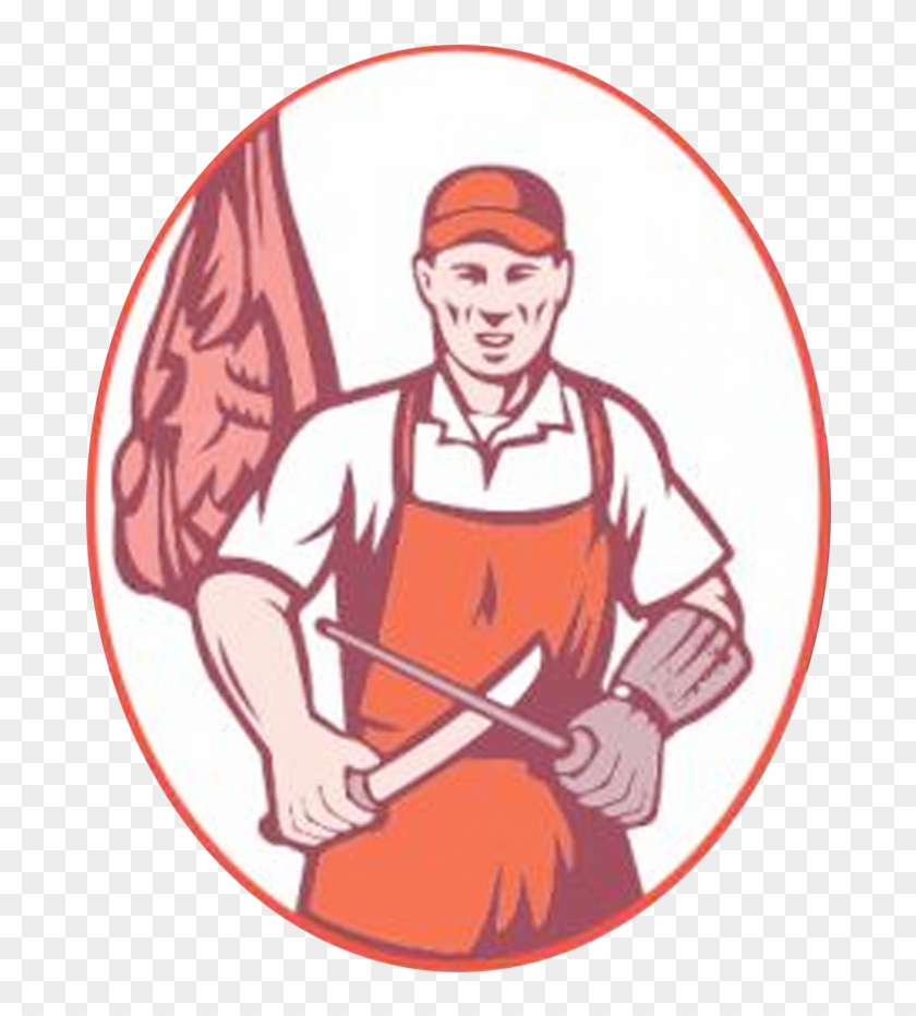 meat butcher clipart