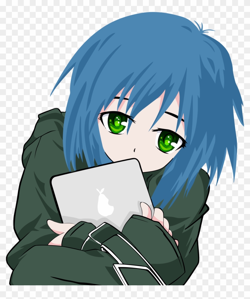 Big Image - Cute Anime Girl Vector - Free Transparent PNG Clipart Images  Download