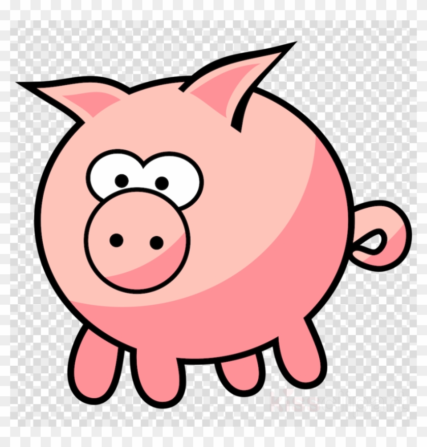 Farm Animals Clipart Livestock Clip Art - Cartoon Pig Png #1438991