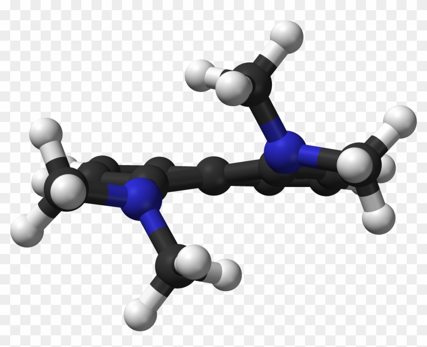 Proton Sponge From Xtal 1999 3d Balls - Wikimedia Commons #1439104