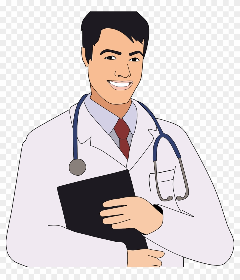 Cute Doctor Physician Clip Art - Doctor Clipart #1439334