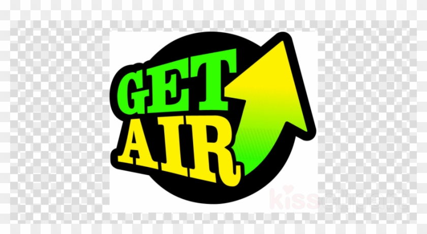 Get Air Trampoline Park Clipart Logo Brand - Get Air Gainesville Ga #1439369