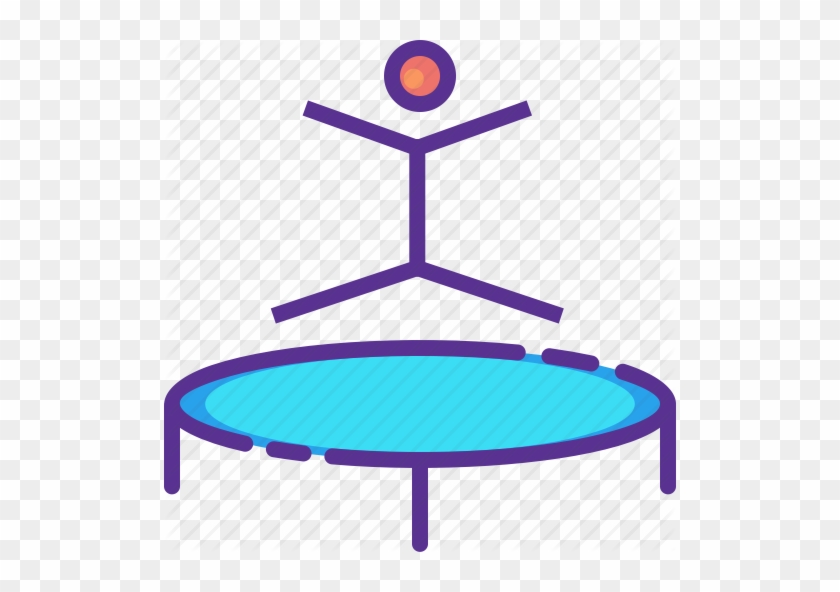 Gymnast Clipart Gymnastics Trampoline - Gymnastics #1439372