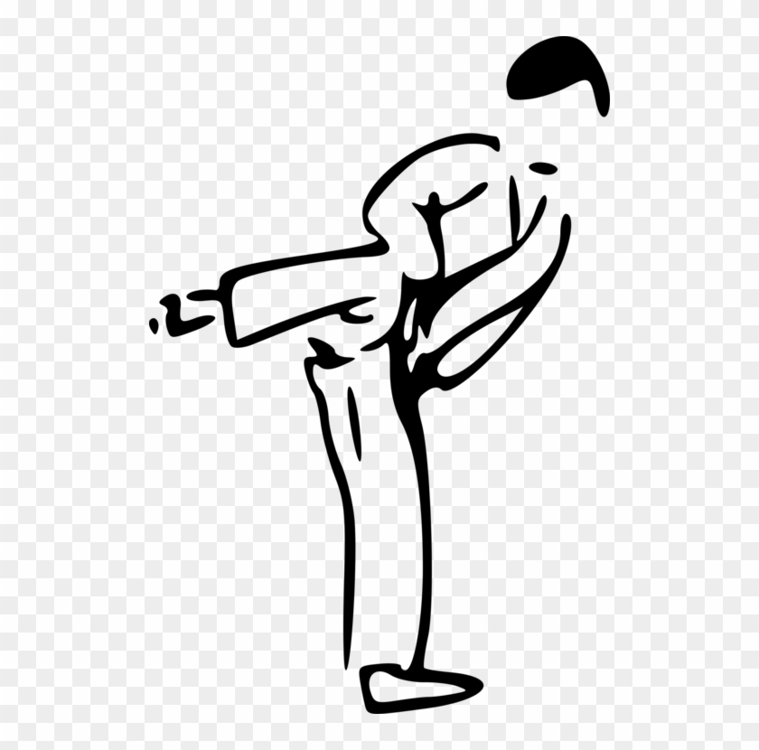 Vector Black And White Library Martial Arts Karate - Karate Clip Art #1439375