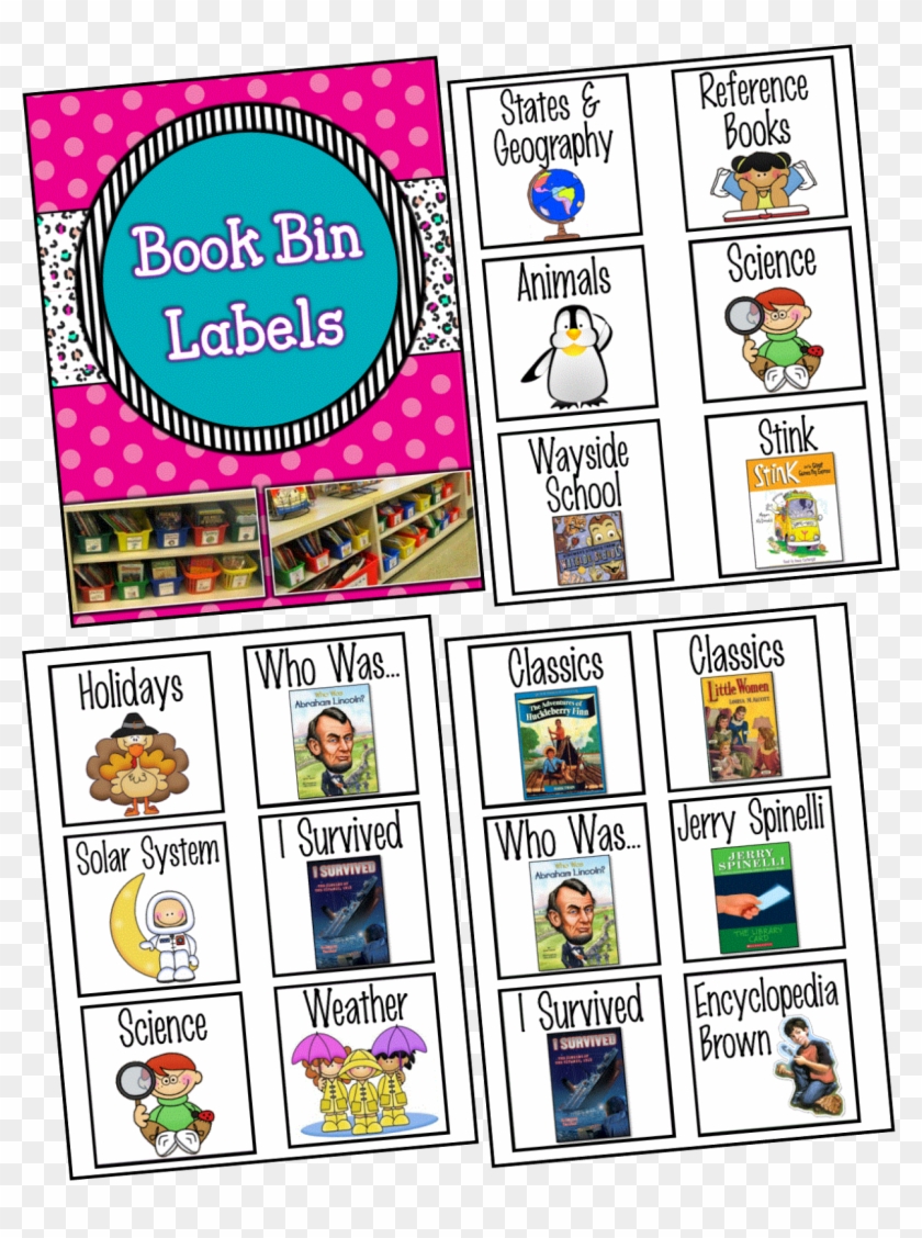 Class Library Book Bin Labels - Grosset & Dunlap Who Was Abraham Lincoln? #1439440