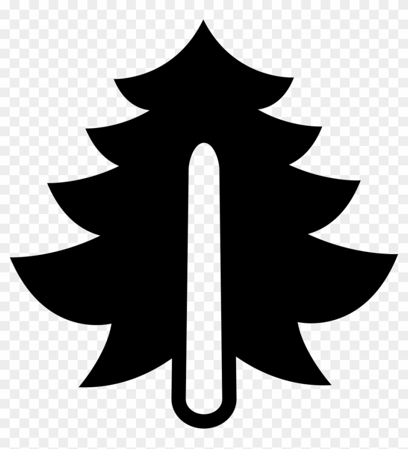 Clipart Free Pine Big Tree Png Icon Download Onlinewebfonts - Logo Gambar Pohon Hitam #1439454