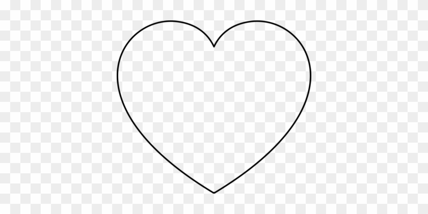 Coloring Book Heart Valentine's Day Shape - Valentines Day Heart Black And White #1439474