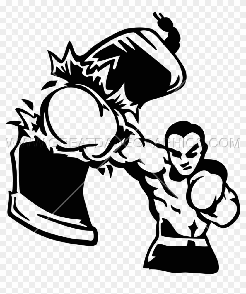 Boxer Clipart Shirt ~ Frames ~ Illustrations ~ Hd Images - Boxer Punching Bag Clipart #1439581