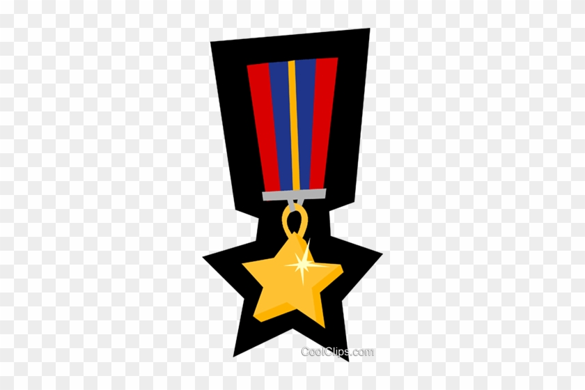 Medal Royalty Free Vector Clip Art Illustration - Voting Ballot Classroom #1439597