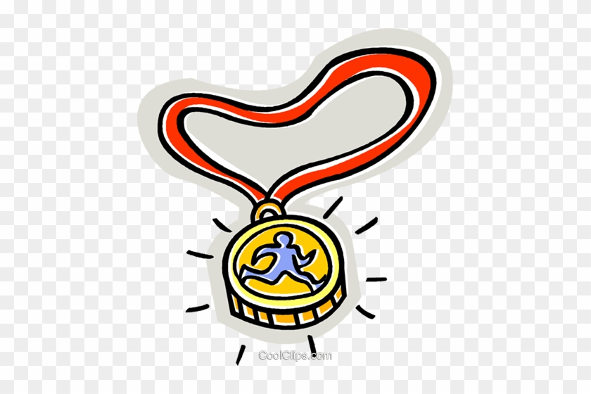 Medal Royalty Free Vector Clip Art Illustration - Medal #1439615