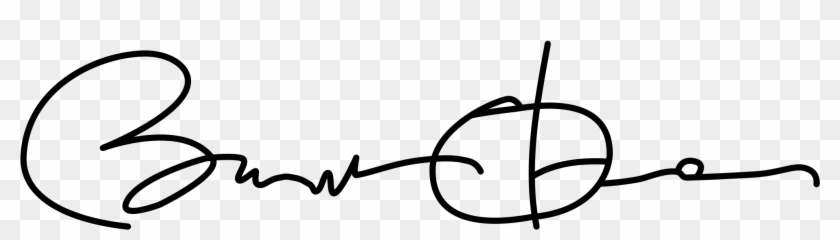 Barack Obama's Signature - Obama Signature Vs Trump #1439700