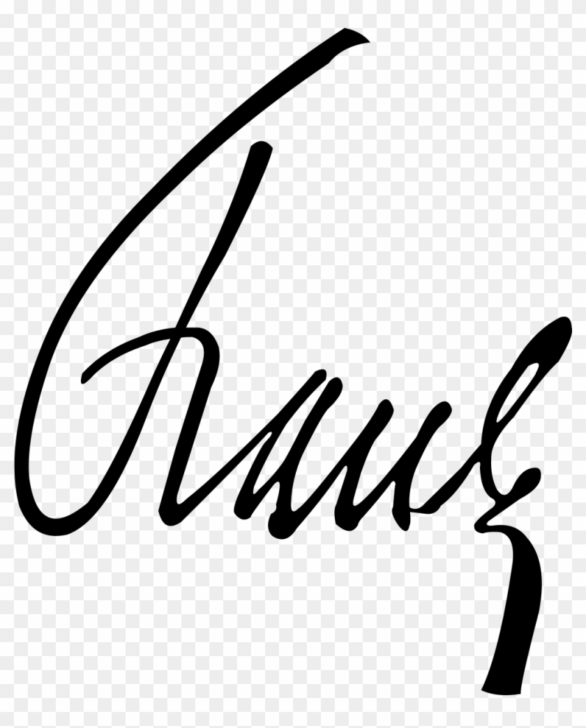 Open - Hans Signature #1439723