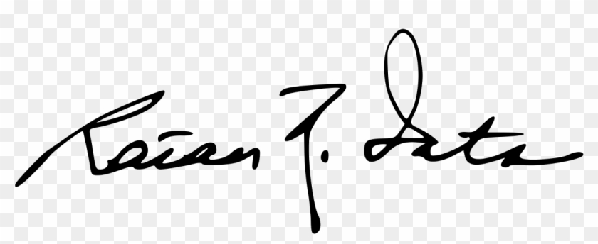 Signature Of Ratan Tata - Signature Indian #1439754