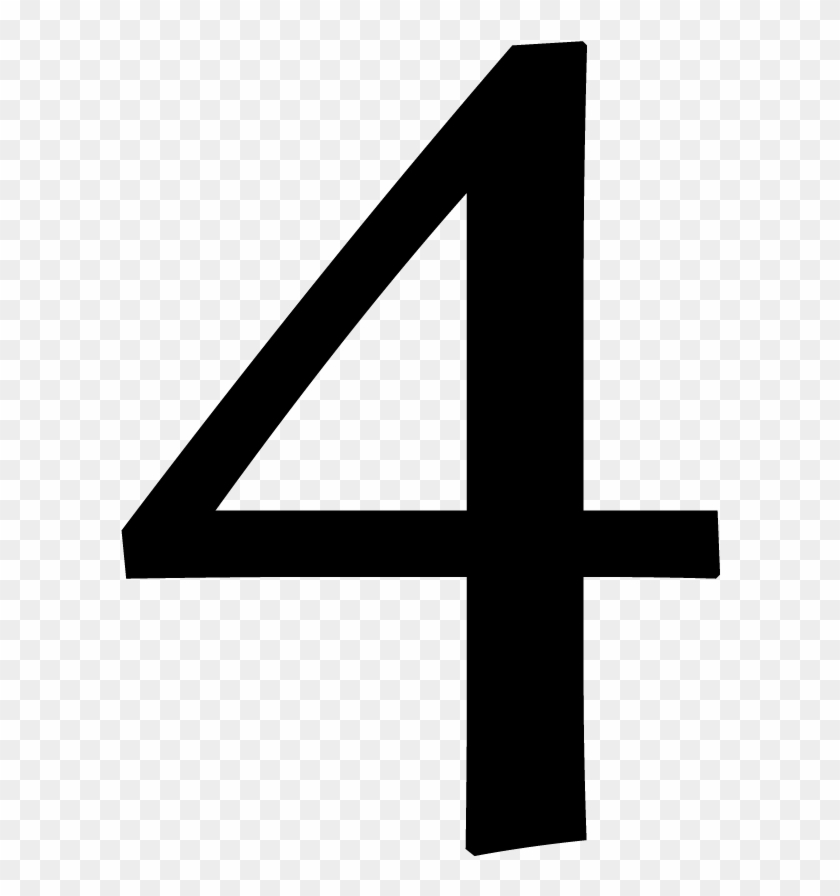 Number 4 Free Png Images Download Picture Royalty Free - Cross #1439836