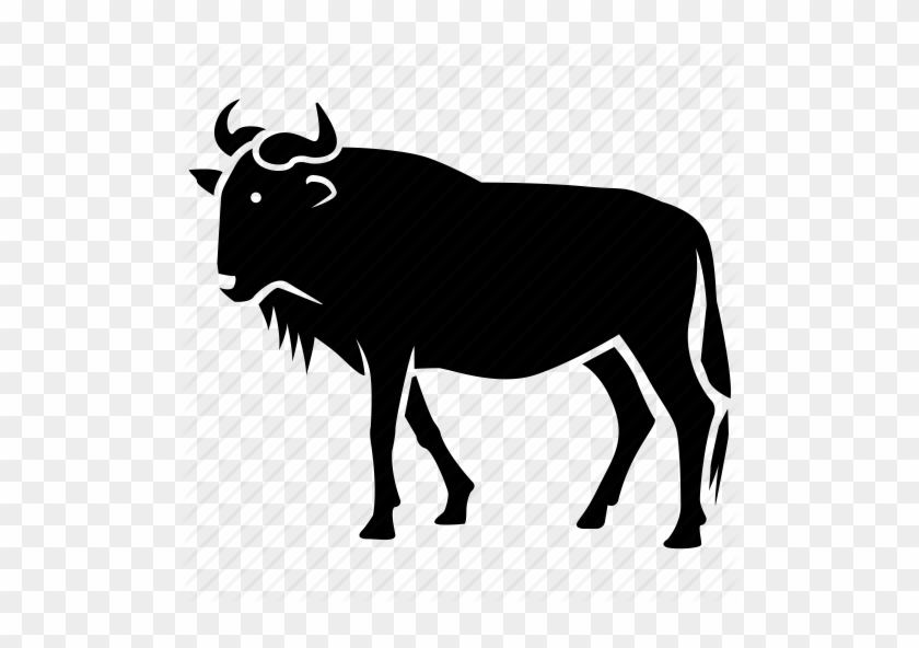 Gnu Clipart Blue Wildebeest - Gnu Icon #1439883