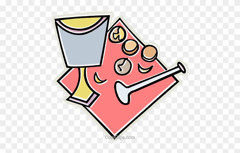 Nut Cracker And Glass Royalty Free Vector Clip Art - Nut Cracker And Glass Royalty Free Vector Clip Art #1440070