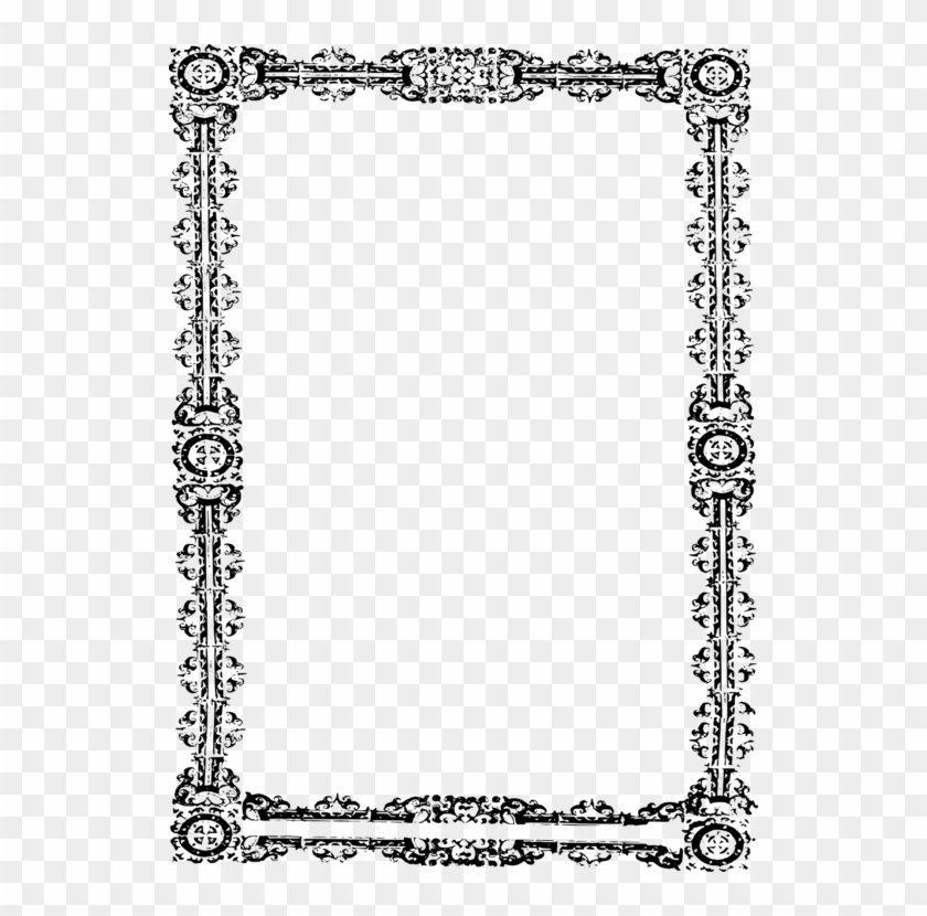 Borders And Frames Picture Frames Decorative Borders - Border For A Paper #1440077
