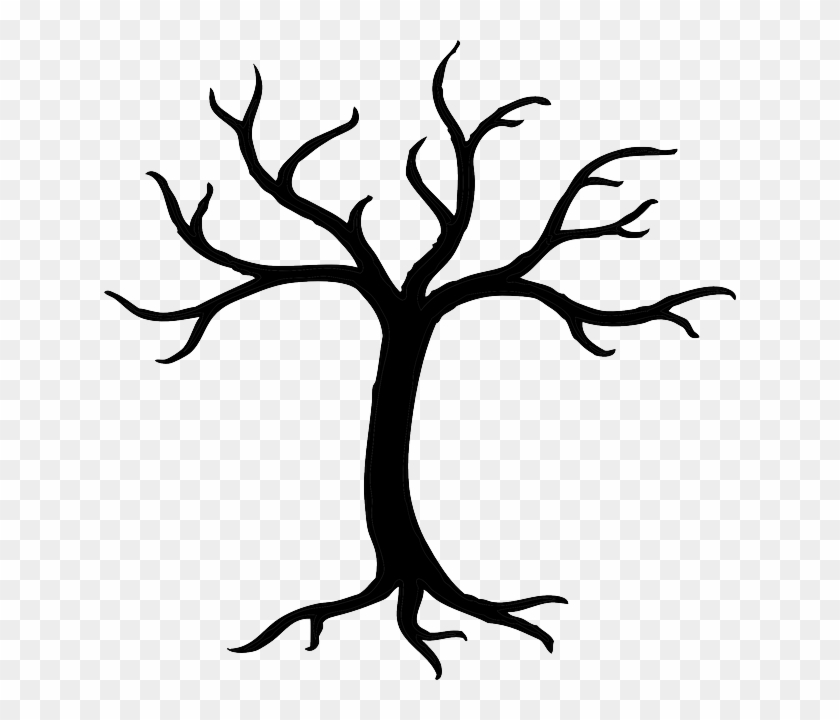 Tree, Dead, Dried, Branches, Trunk, Nature, Summer - Bare Tree Clip Art #1440092