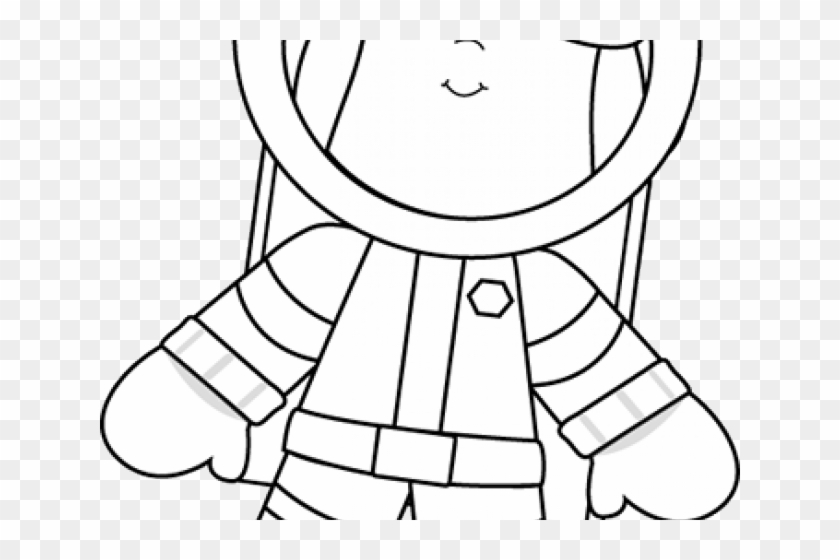 Astronaut Clipart Boy Girl - Clip Art #1440183