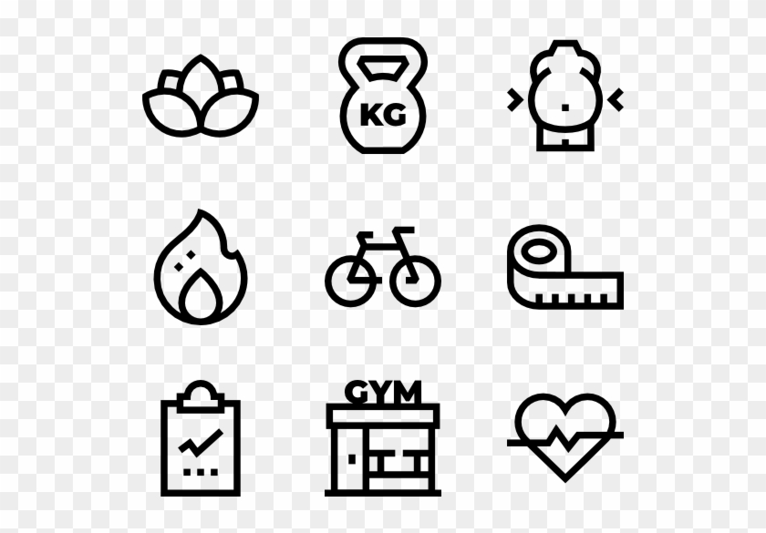 Weight Icon Vector - Contact Icons #1440236