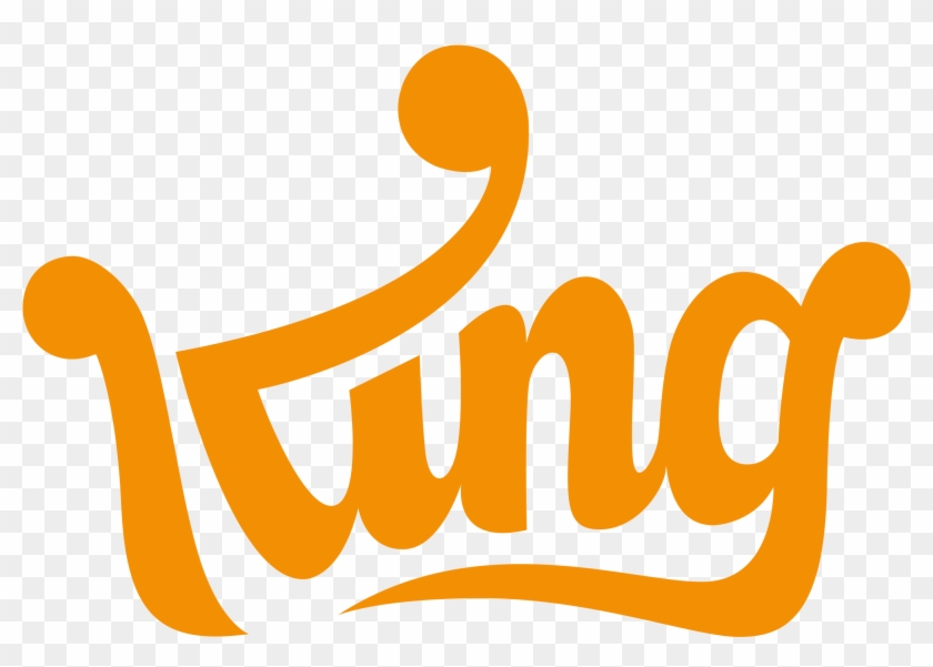 King Logo Png Transparent - King Candy Crush Logo #1440546