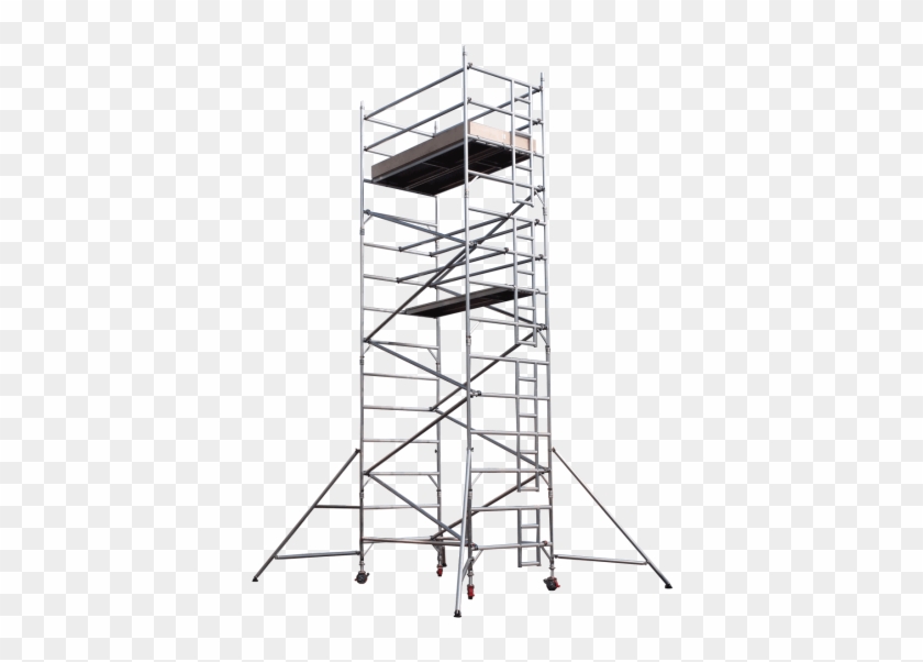 Leader Pro Double Width Industrial Scaffold Tower - Scaffolding Tower Png #1440776