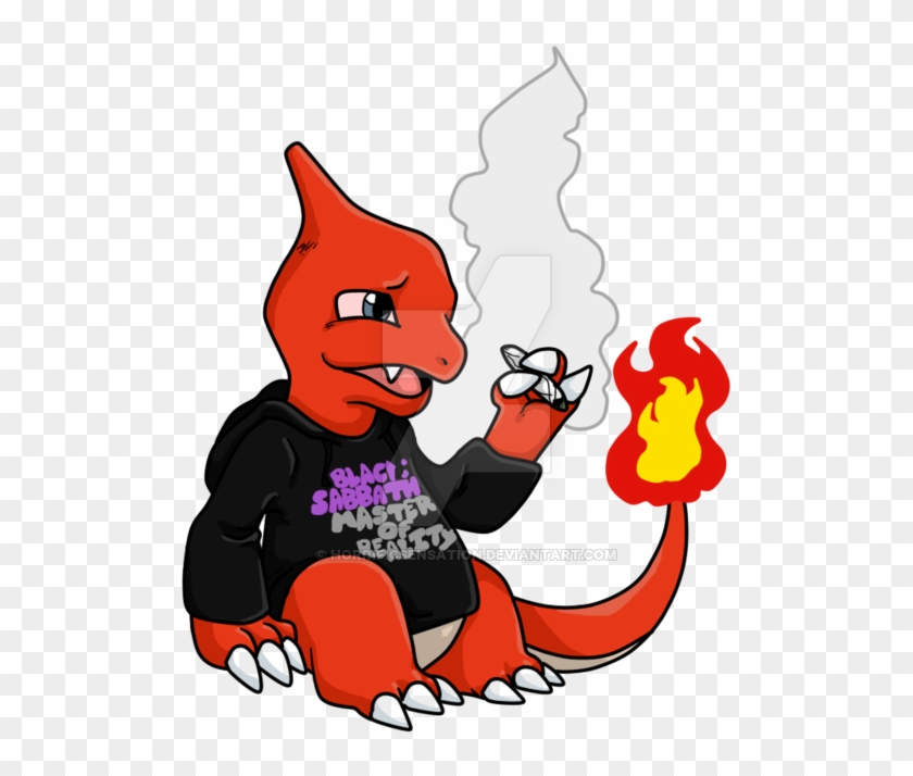 Charmeleon By Horrificsensation On - Stoned Cartoon Characters Png #1440793