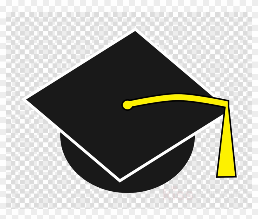 Graduation Hat Clip Art Clipart Square Academic Cap - Record With No Background #1440797