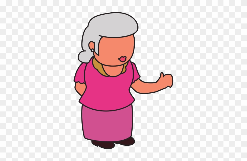 Grandmother Elder Person Faceless - Grandparent #1440955