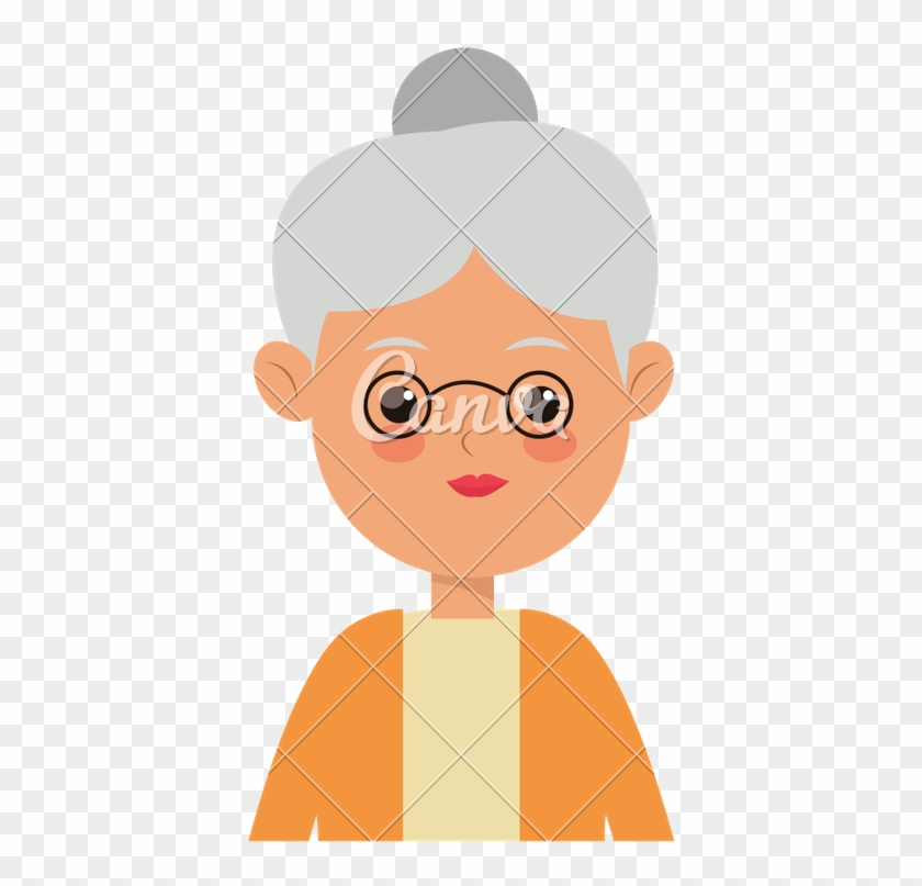 Elder Woman Icon - Icono Anciana #1440971