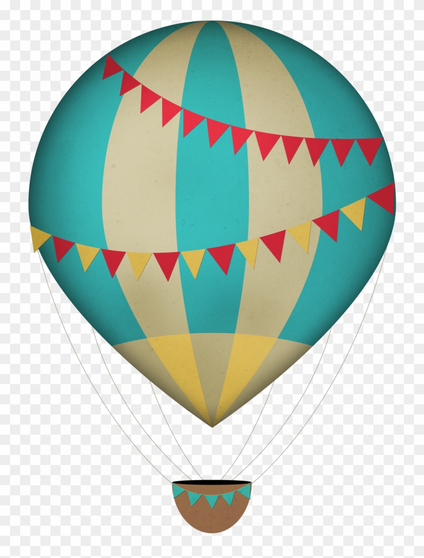 Free Download Hot Air Balloon Poster Clipart 2016 Lockhart - Air Balloons Vintage Png #1440976