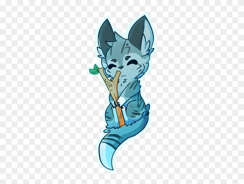 Sticker Chibi Jayfeather The - Chibi Warrior Cats Jayfeather #1441030