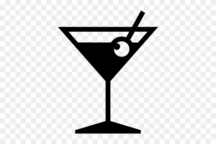 Picture Freeuse Stock Martini Glass Silhouette At Getdrawings - Martini Glass Silhouette Png #1441044