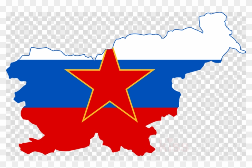 Communist Wallpaper Pc Clipart Desktop Wallpaper Communism - Flag Map Of Slovakia #1441066