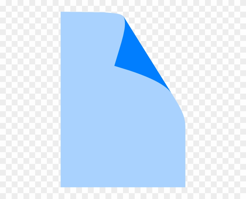 Page Curl Basic Svg Clip Arts 426 X 600 Px - Page Curl Basic Svg Clip Arts 426 X 600 Px #1441127