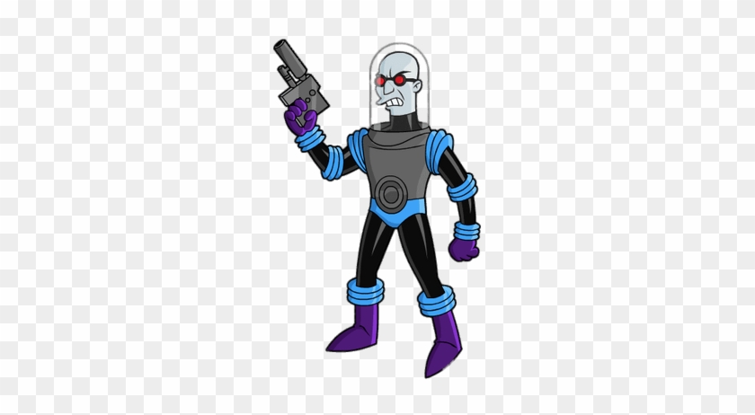 Freeze Holding A Gun - Mr Freeze Simpson Batman #1441262