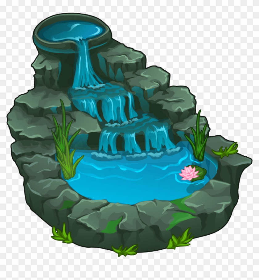 Free Png Waterfall Png Images Transparent - Waterfall Clipart #1441270