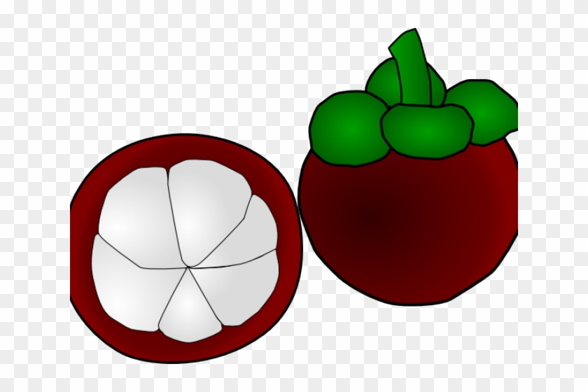 Durian Clipart Mangosteen Fruit - Mangosteen Clipart #1441296